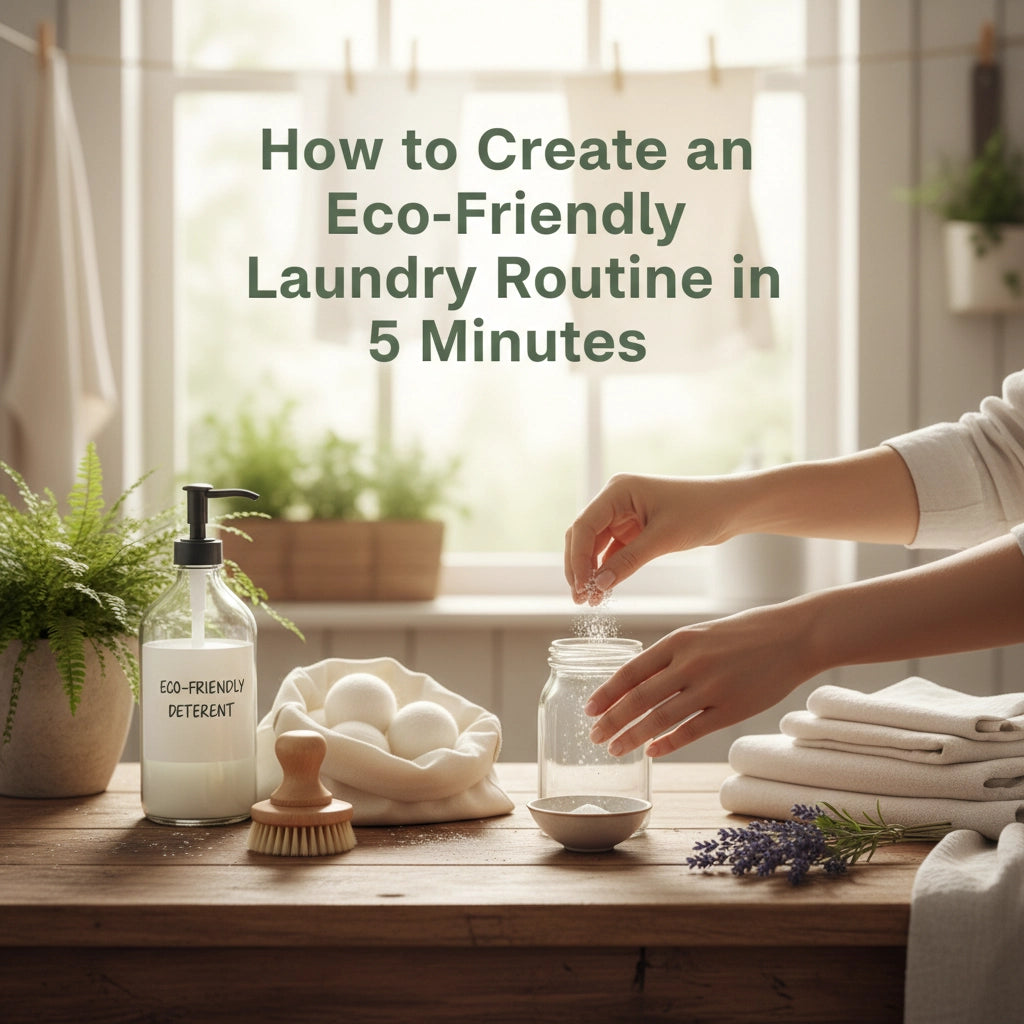 How to Create an Eco-Friendly Laundry Routine in 5 Minutes