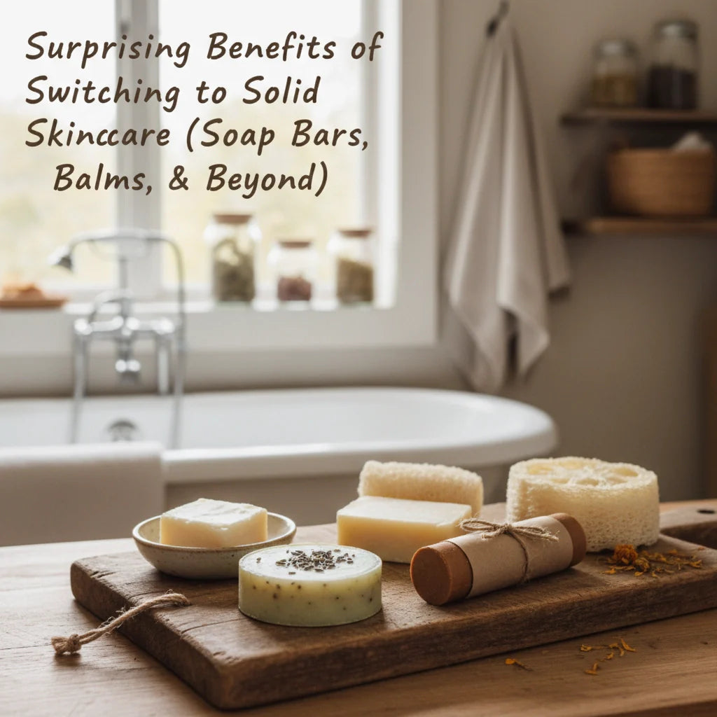 Surprising Benefits of Switching to Solid Skincare (Soap Bars, Balms, & Beyond)