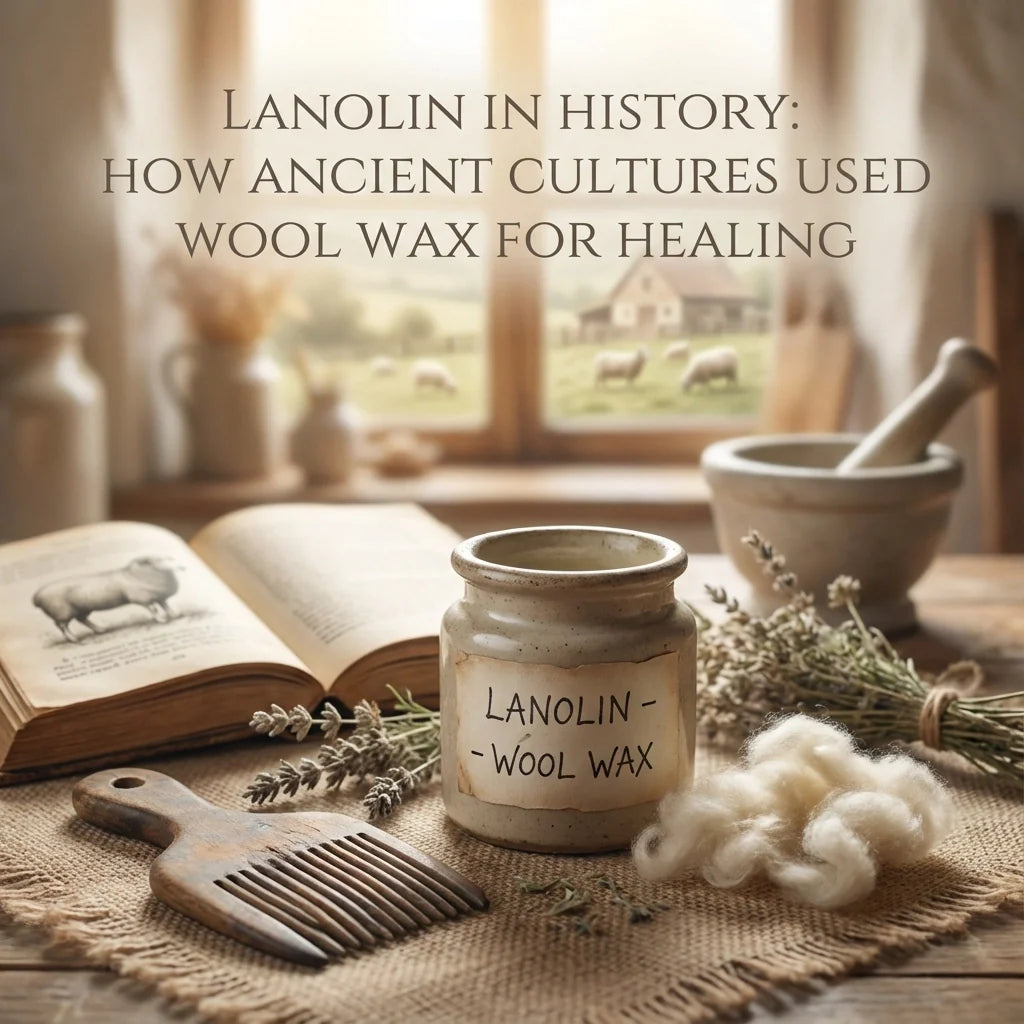 Lanolin in History: How Ancient Cultures Used Wool Wax for Healing