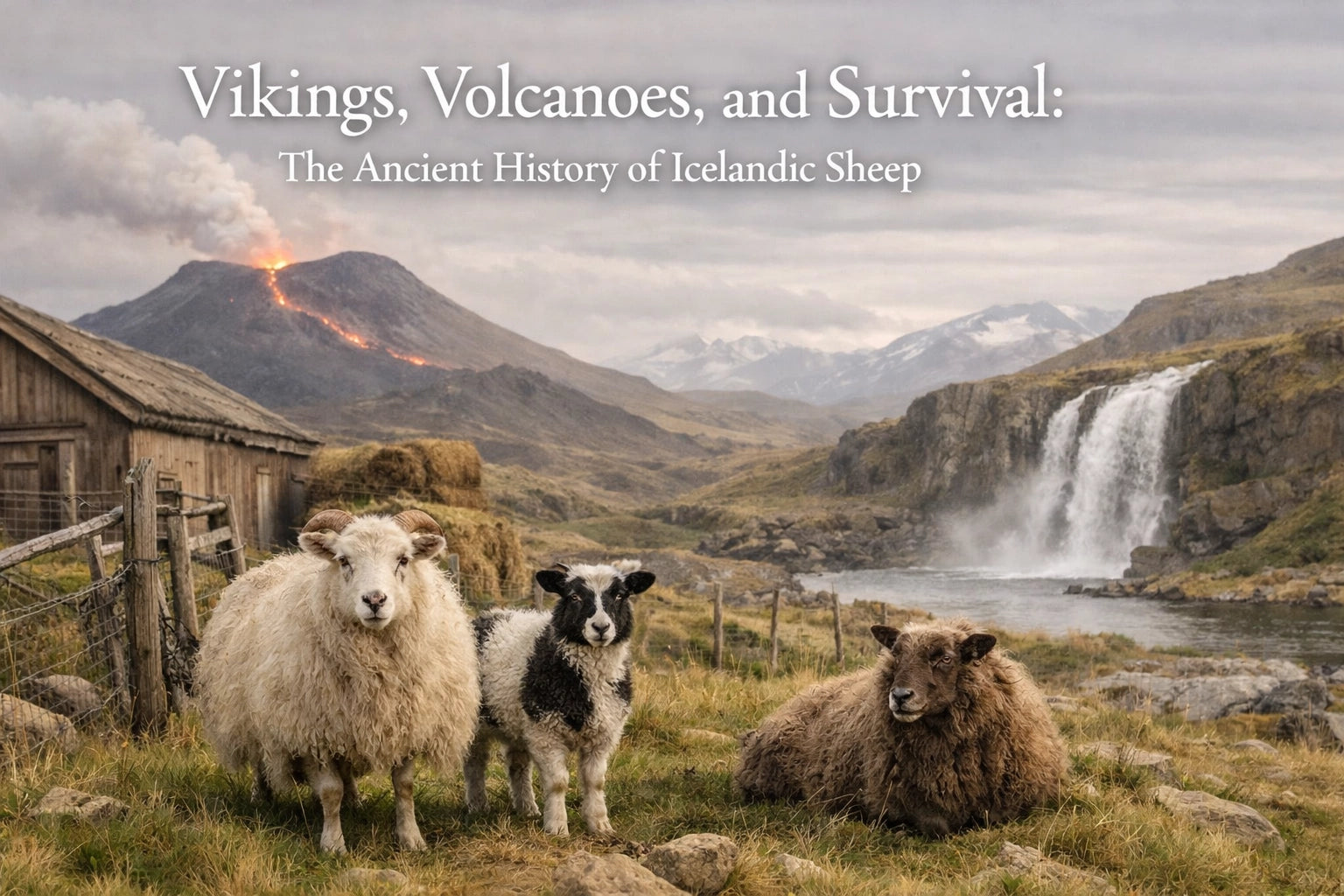 Vikings, Volcanoes, and Survival: The Ancient History of Icelandic Sheep
