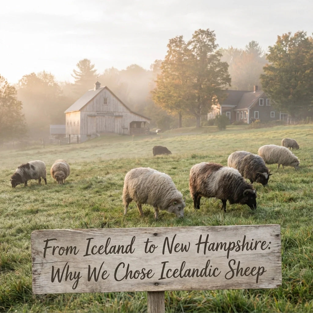 From Iceland to New Hampshire: Why We Chose Icelandic Sheep
