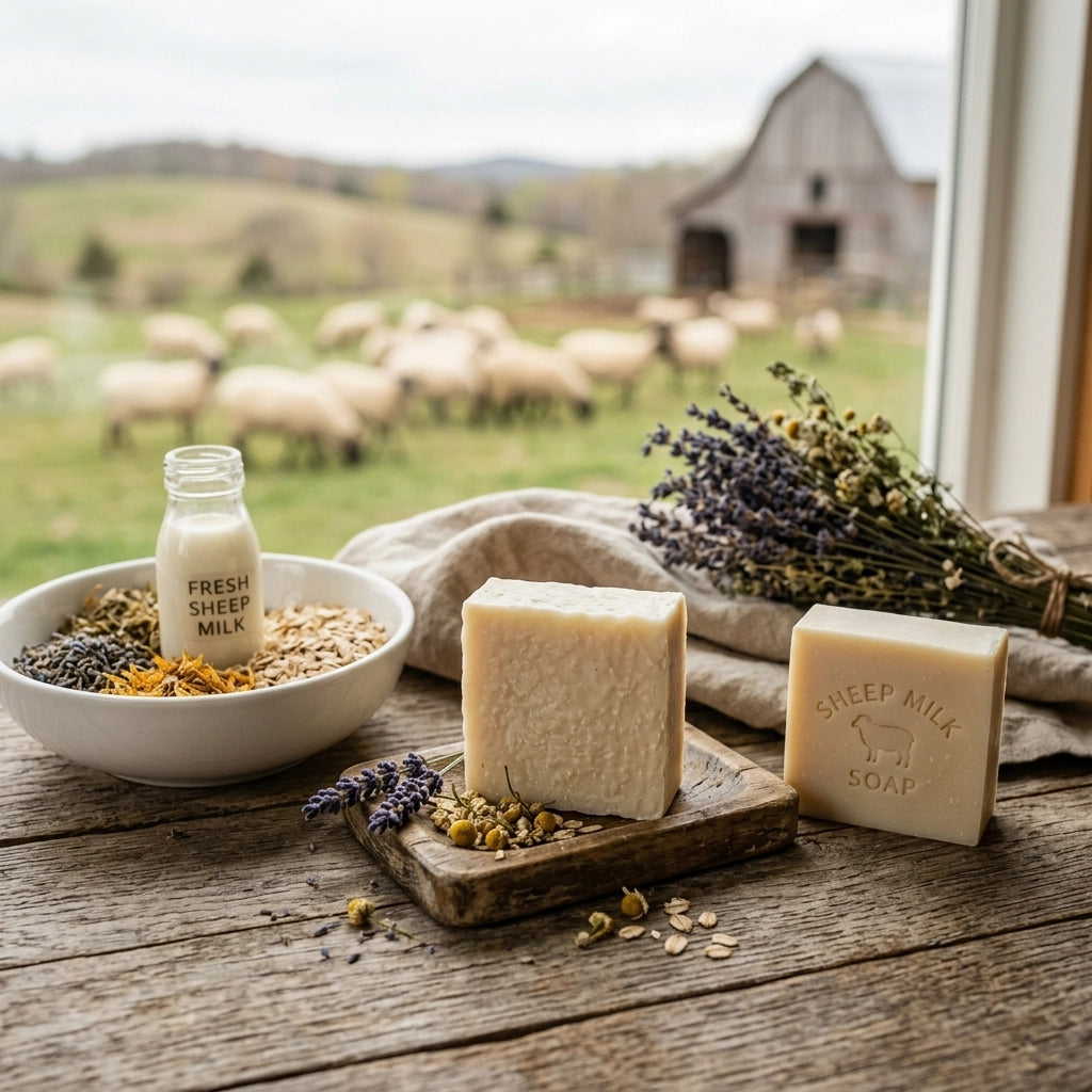 Nutrient-Rich Sheep Milk Soap: The Ultimate Solution for Chronically Dry Skin