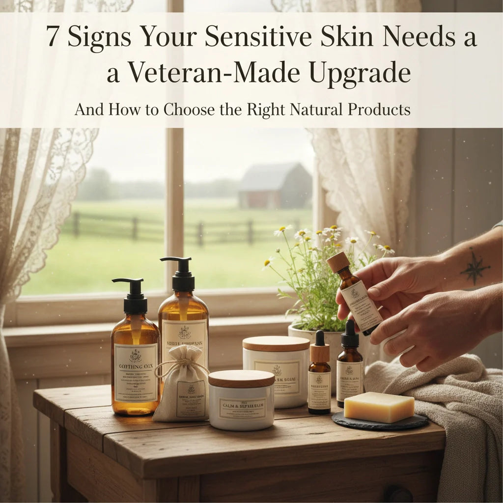 7 Signs Your Sensitive Skin Needs a Veteran-Made Upgrade (And How to Choose the Right Natural Products)