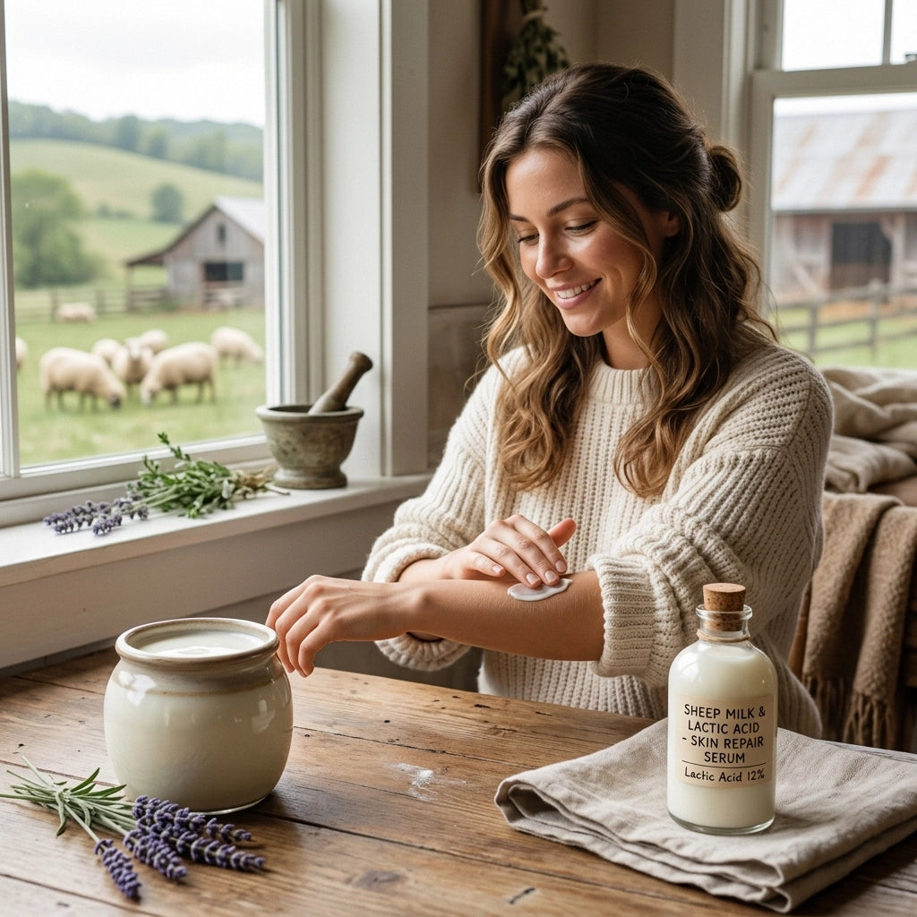 Keratosis Pilaris Matters: Why Lactic Acid in Sheep Milk is the Secret to Smoother Skin