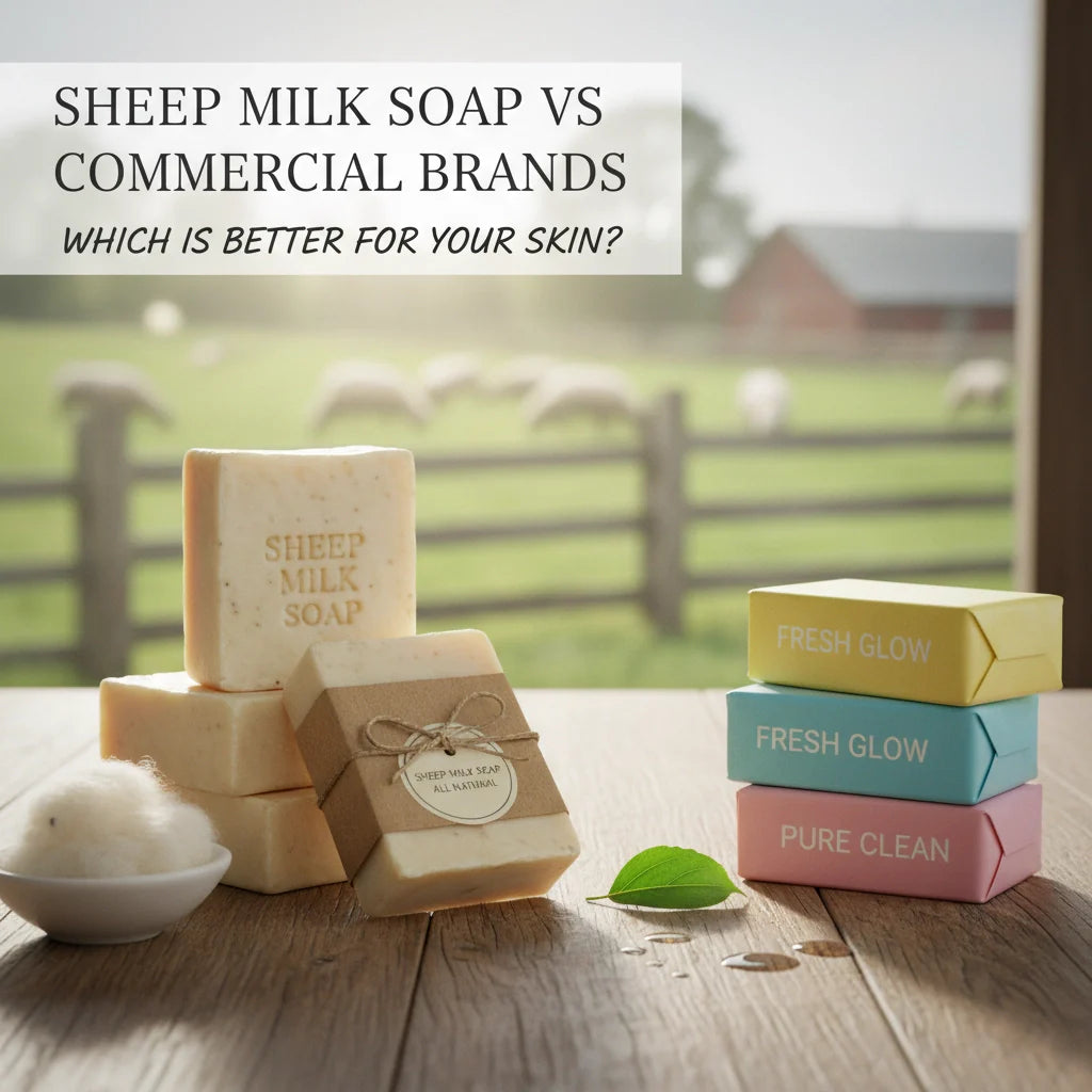 Sheep Milk Soap Vs Commercial Brands: Which Is Better For Your Skin?