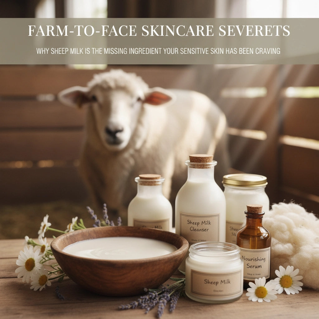 Farm-to-Face Skincare Secrets Revealed: Why Sheep Milk Is the Missing Ingredient Your Sensitive Skin Has Been Craving