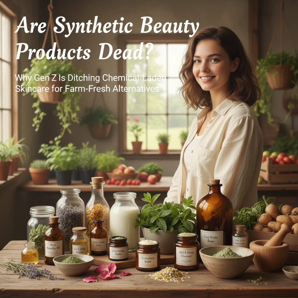 Are Synthetic Beauty Products Dead? Why Gen Z Is Ditching Chemical-Laden Skincare for Farm-Fresh Alternatives