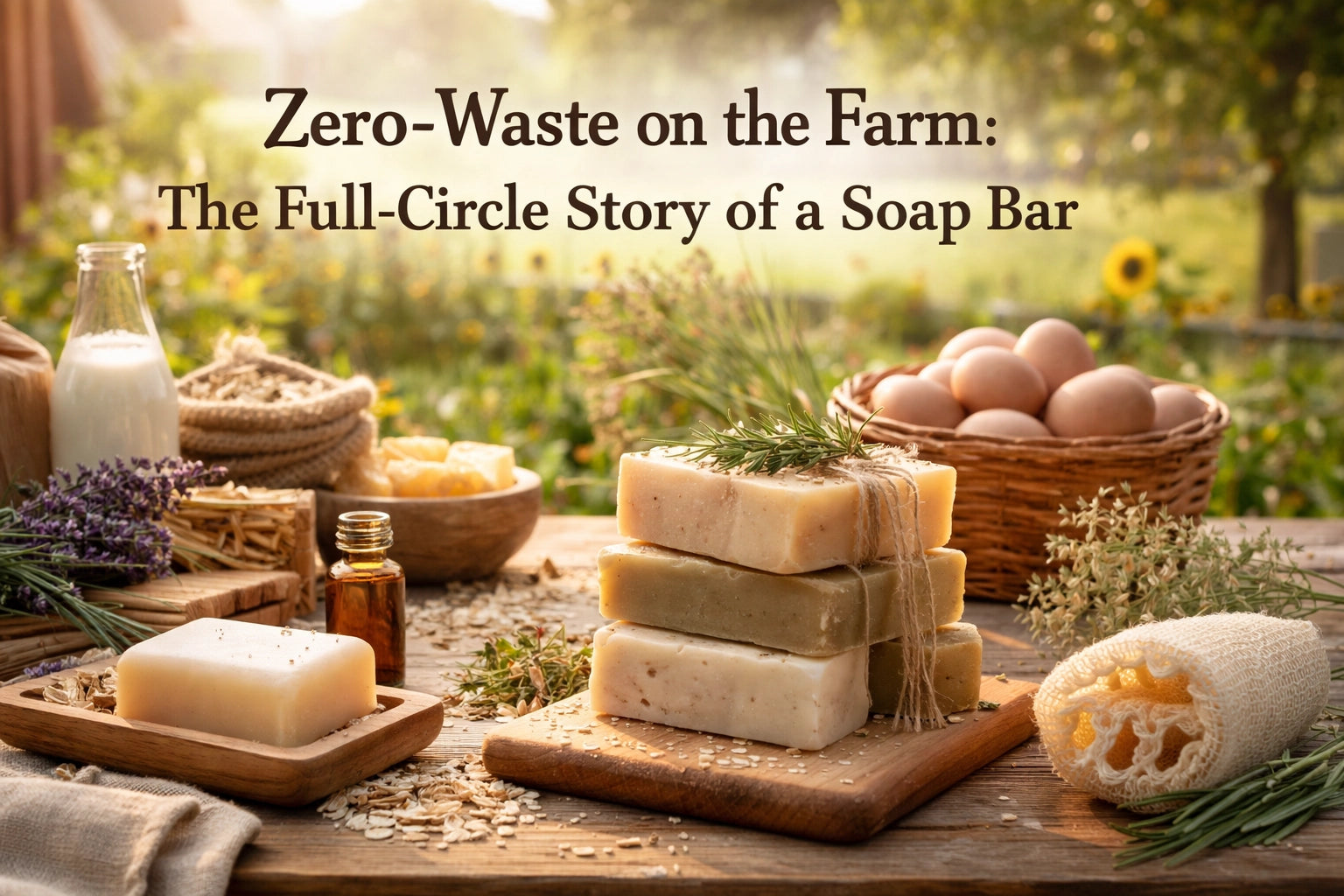 Zero-Waste on the Farm: The Full-Circle Story of a Soap Bar