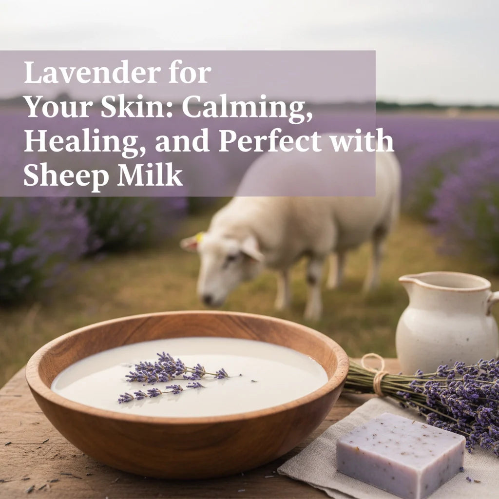 Lavender for Your Skin: Calming, Healing, and Perfect with Sheep Milk
