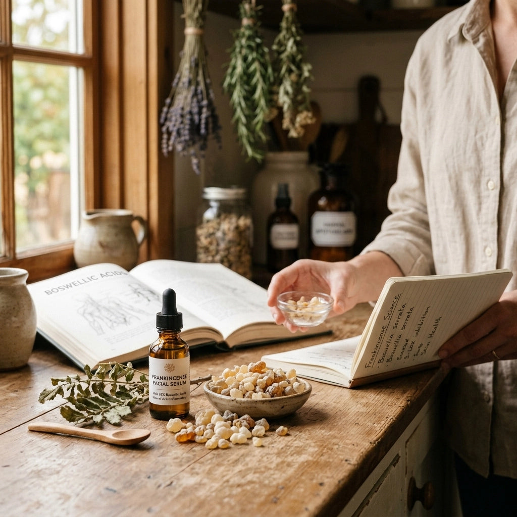 The Science of Frankincense: Why Boswellic Acids are a Powerhouse for Skin Inflammation