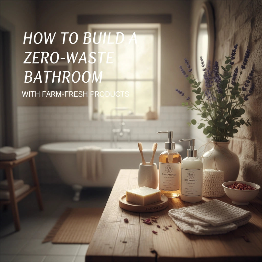 How to Build a Zero-Waste Bathroom with Farm-Fresh Products