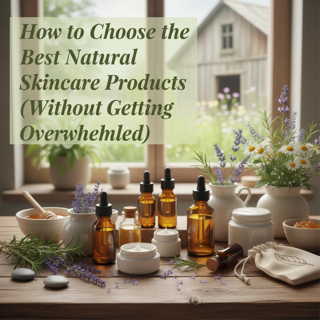 How to Choose the Best Natural Skincare Products (Without Getting Overwhelmed)