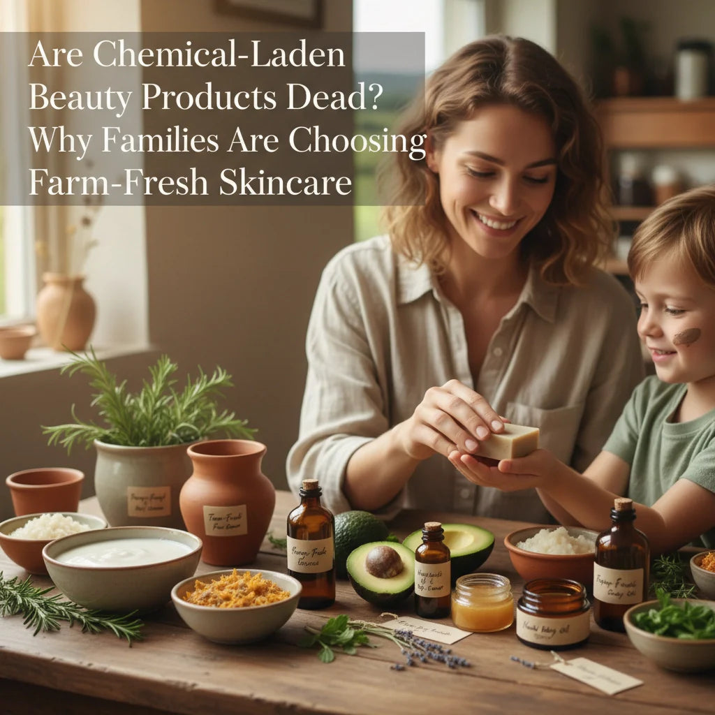 Are Chemical-Laden Beauty Products Dead? Why Families Are Choosing Farm-Fresh Skincare