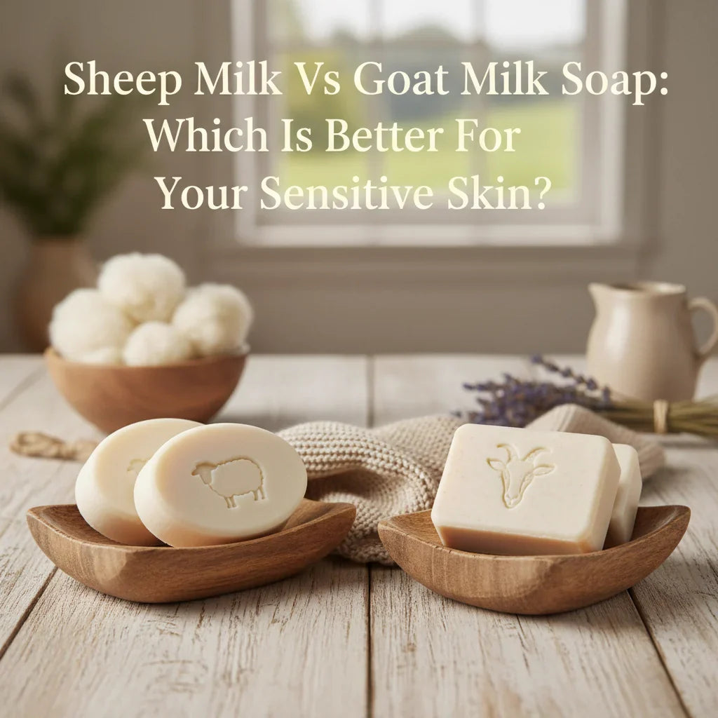 Sheep Milk Vs Goat Milk Soap: Which Is Better For Your Sensitive Skin?