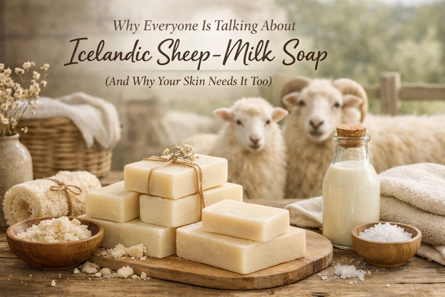 Why Everyone Is Talking About Icelandic Sheep-Milk Soap (And Why Your Skin Needs It Too)