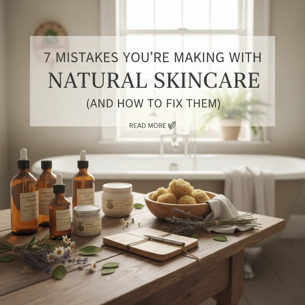 7 Mistakes You're Making with Natural Skincare (and How to Fix Them)