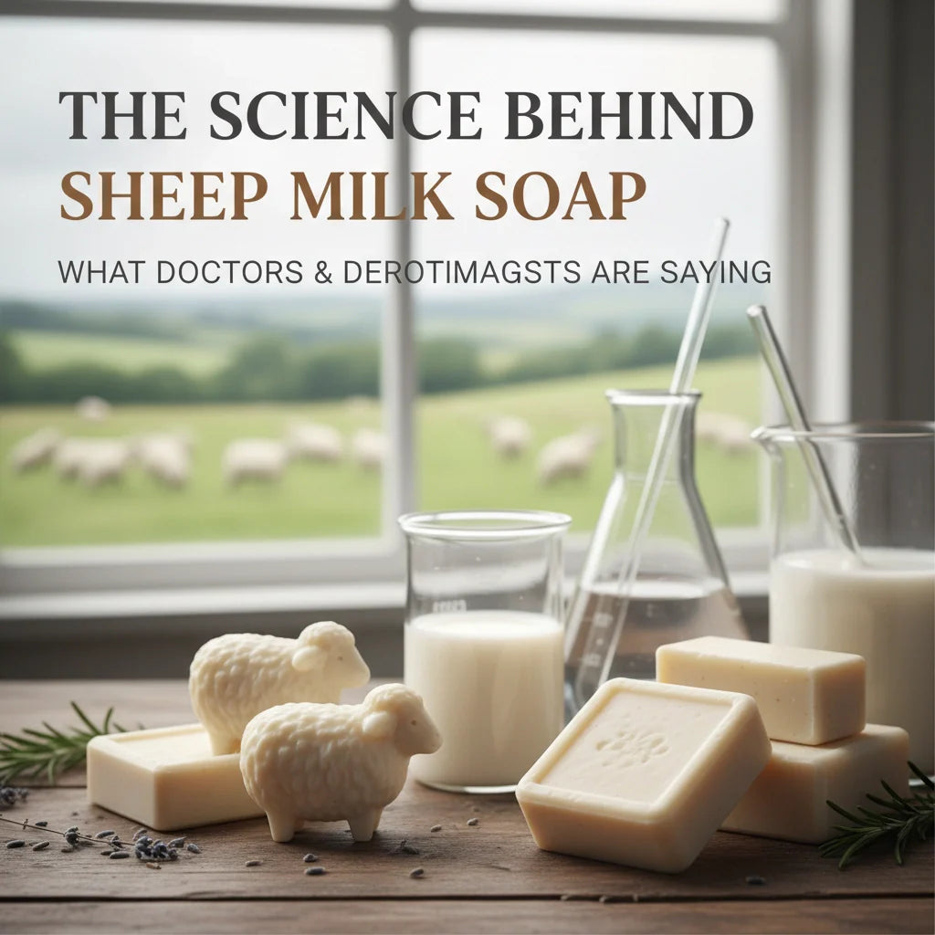 The Science Behind Sheep Milk Soap: What Doctors &amp; Dermatologists Are Saying