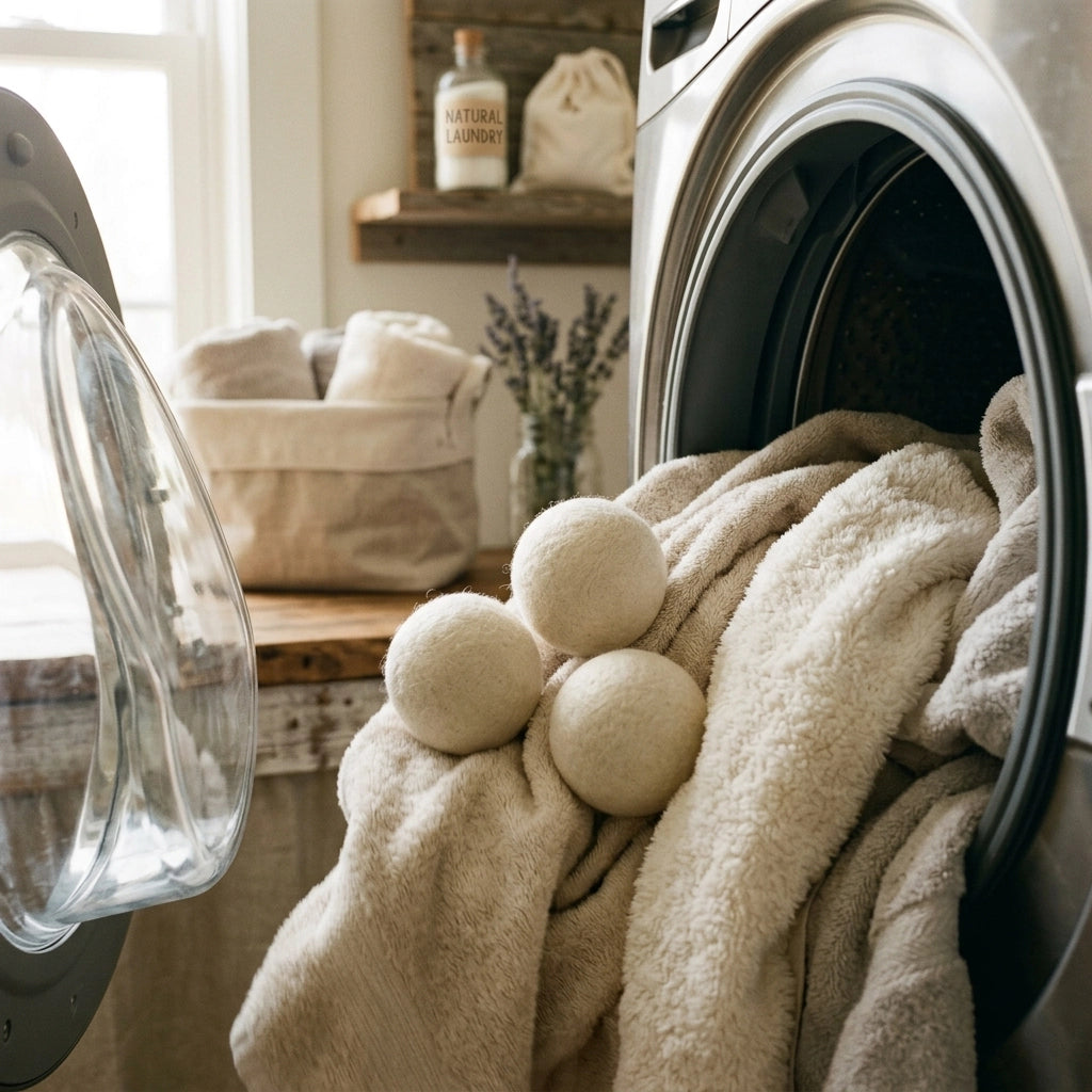 The Science of Softer Laundry: How Wool Dryer Balls Reduce Energy Use and Chemical Exposure