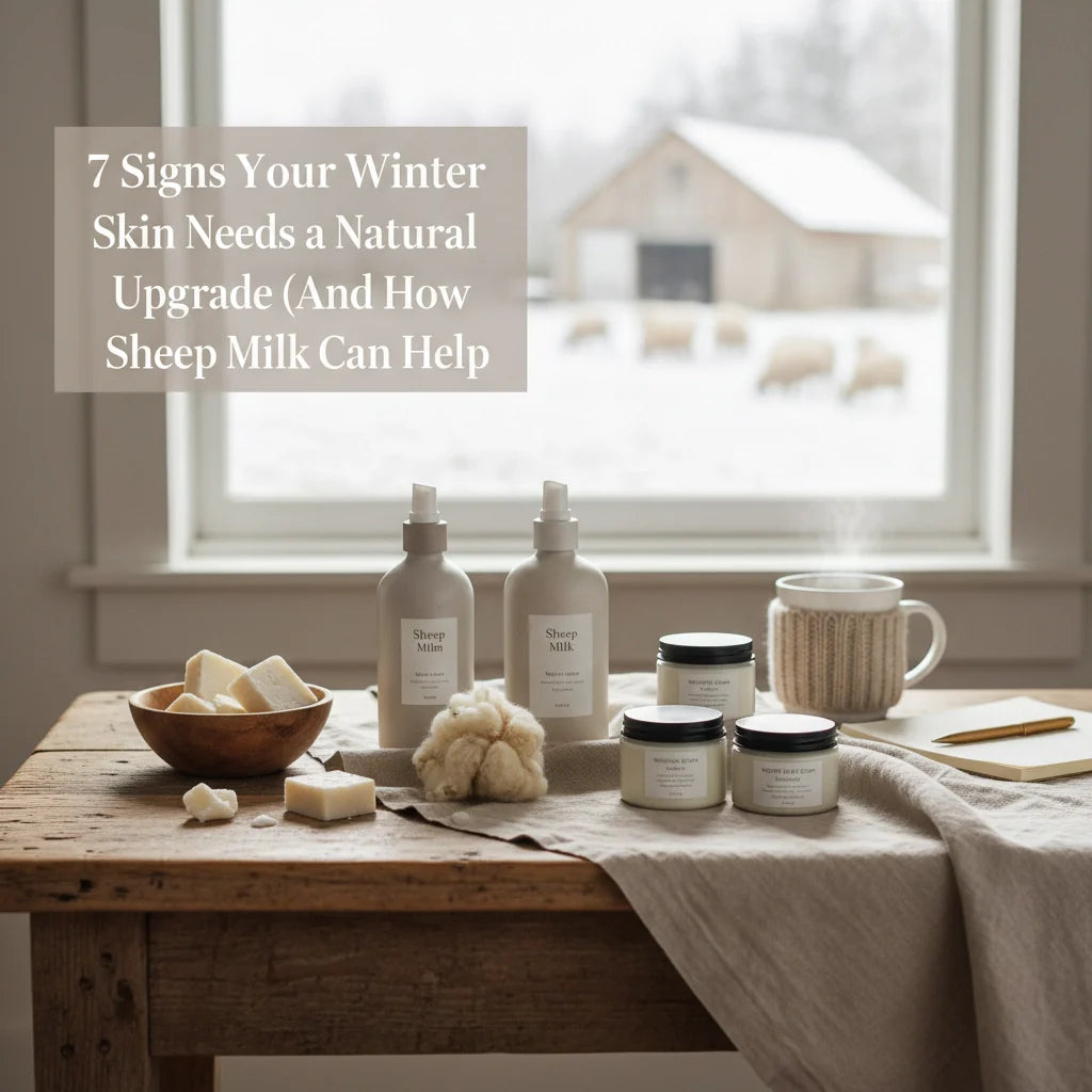 7 Signs Your Winter Skin Needs a Natural Upgrade (And How Sheep Milk Can Help)