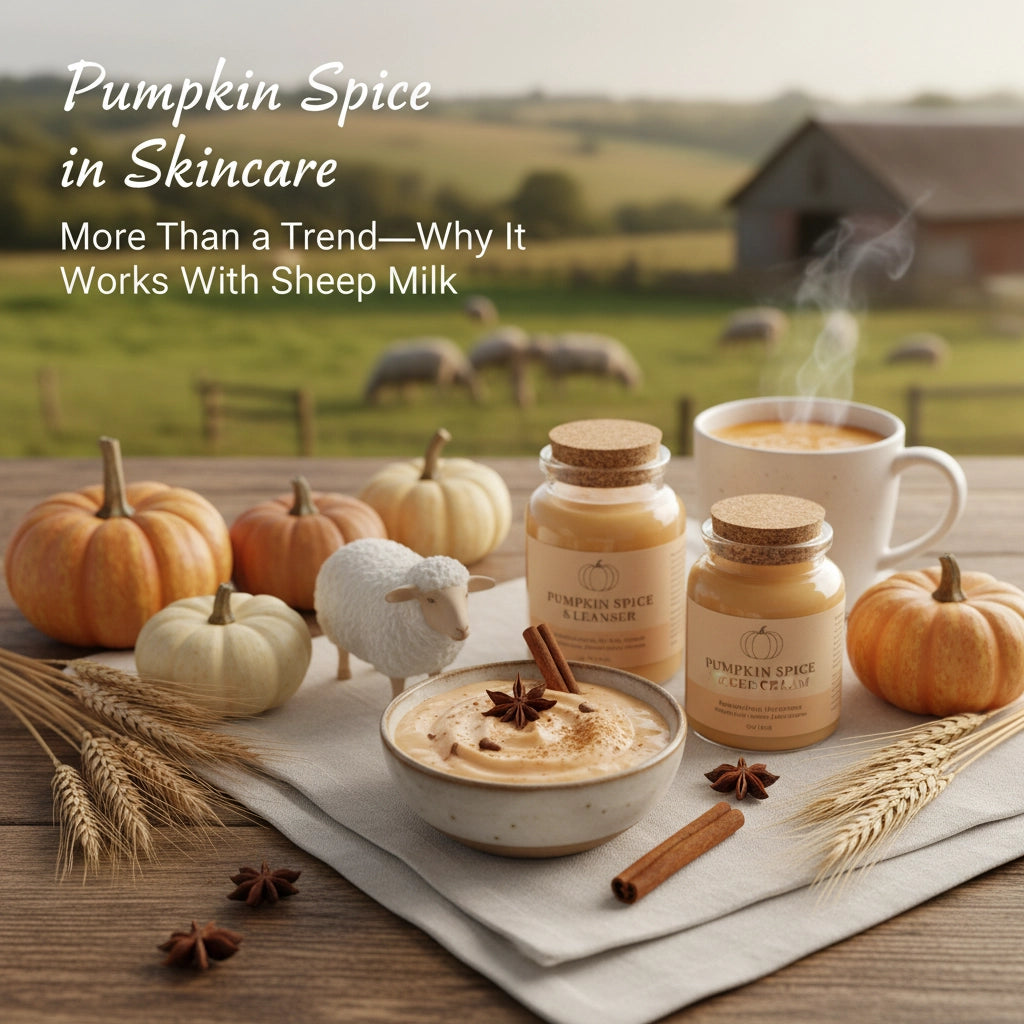 Pumpkin Spice in Skincare: More Than a Trend, Why It Works With Sheep Milk