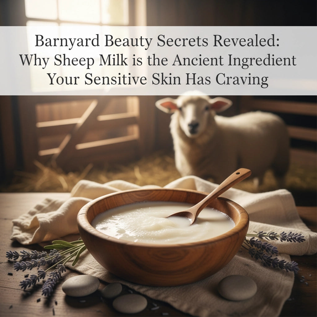 Barnyard Beauty Secrets Revealed: Why Sheep Milk is the Ancient Ingredient Your Sensitive Skin Has Been Craving