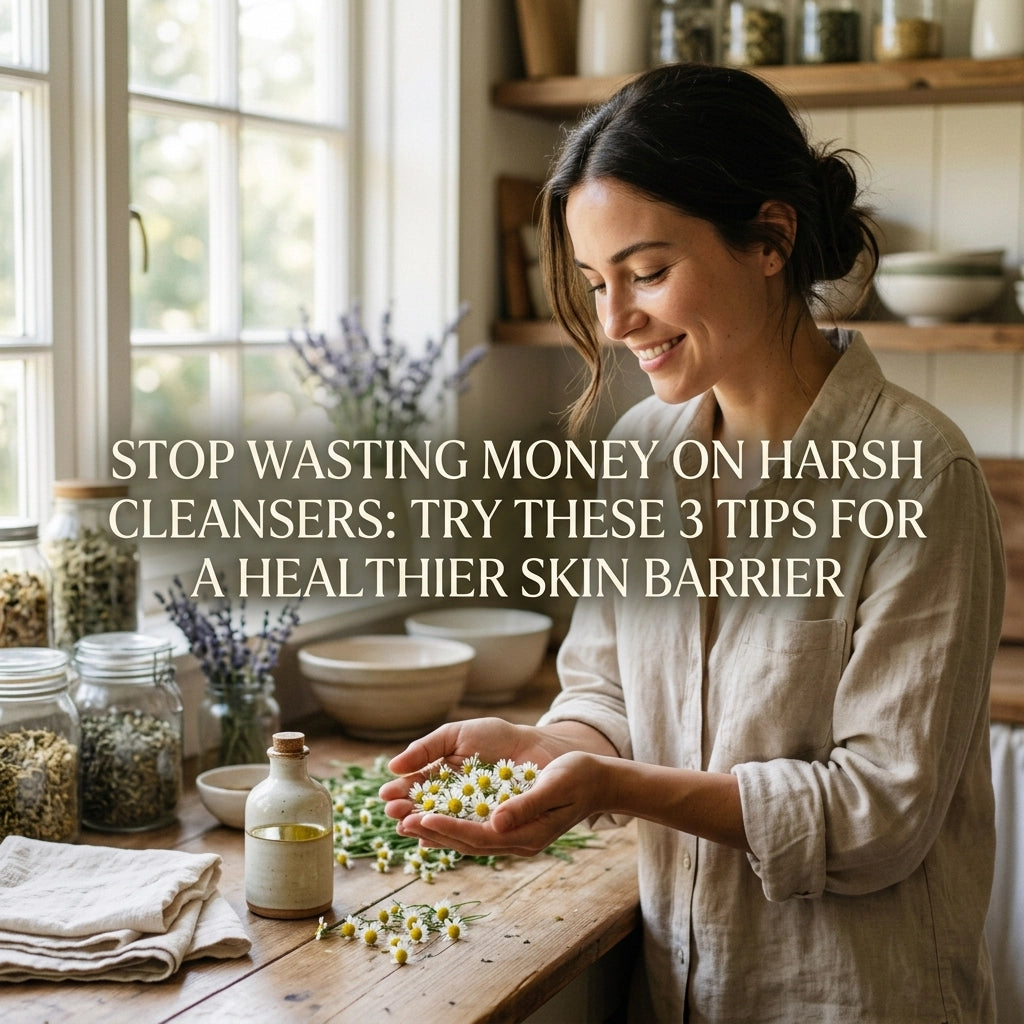 Stop Wasting Money on Harsh Cleansers: Try These 3 Tips for a Healthier Skin Barrier