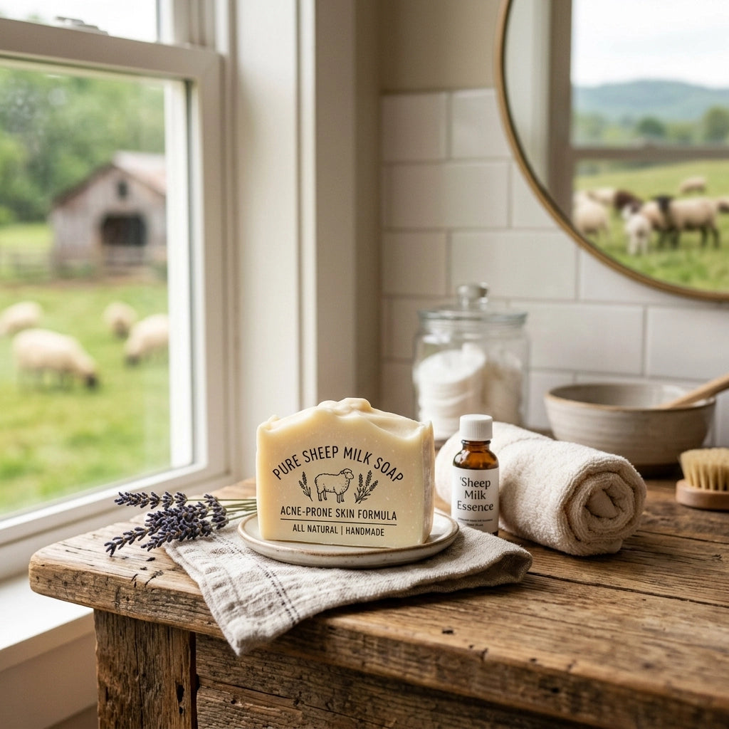 Acne-Prone Skin? Why Our Pure Sheep Milk Soap Is Your New Secret Weapon