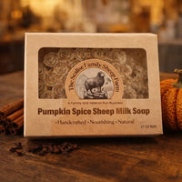 Pumpkin Spice Latte Sheep Milk Soap – Handmade Autumn Spice Soap