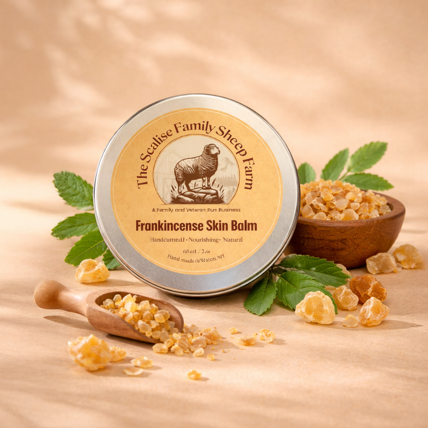 Handmade Frankincense Skin Balm – Natural Deep Moisture Skin Repair Balm