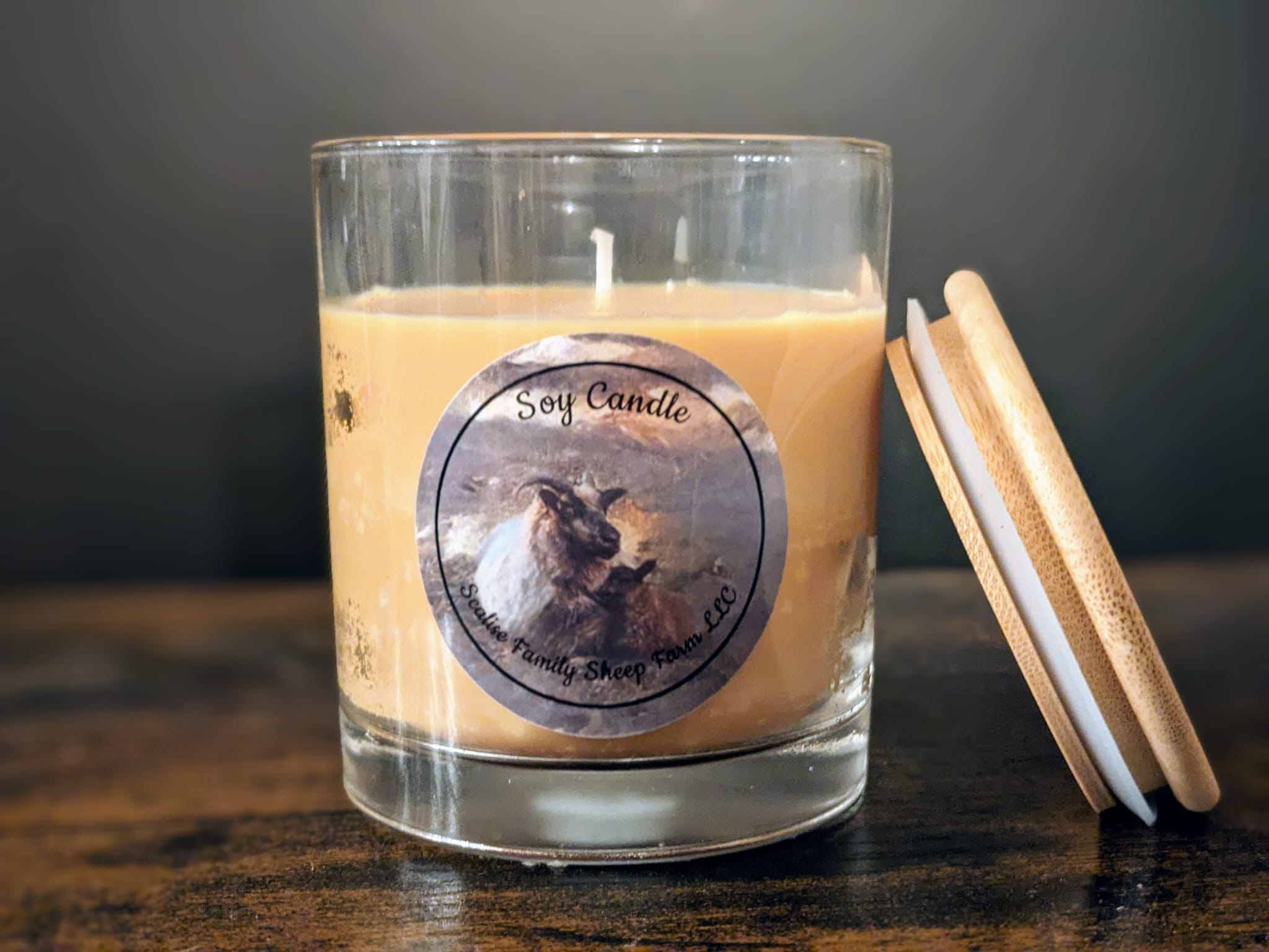Old Town Tavern Soy Candle – Bourbon & Cedar Scented Candle