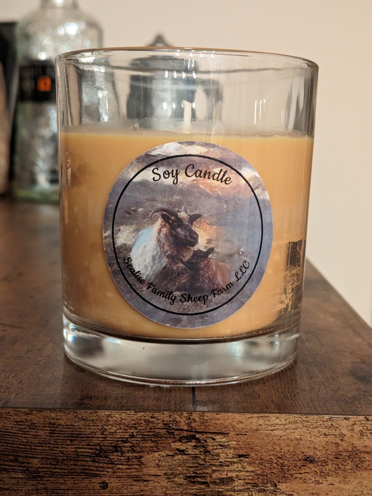 Old Town Tavern Soy Candle – Bourbon & Cedar Scented Candle