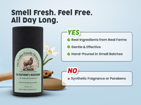 The Shepherd’s Natural Deodorant – Aluminum-Free Farm Deodorant