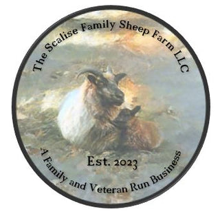 Scalise Family Sheep Farm LLC Logo - White glossy mug