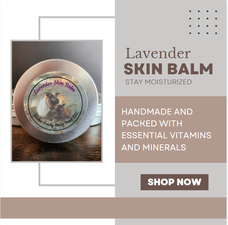Lavender Skin Balm handmade natural small-batch farm-sourced NH