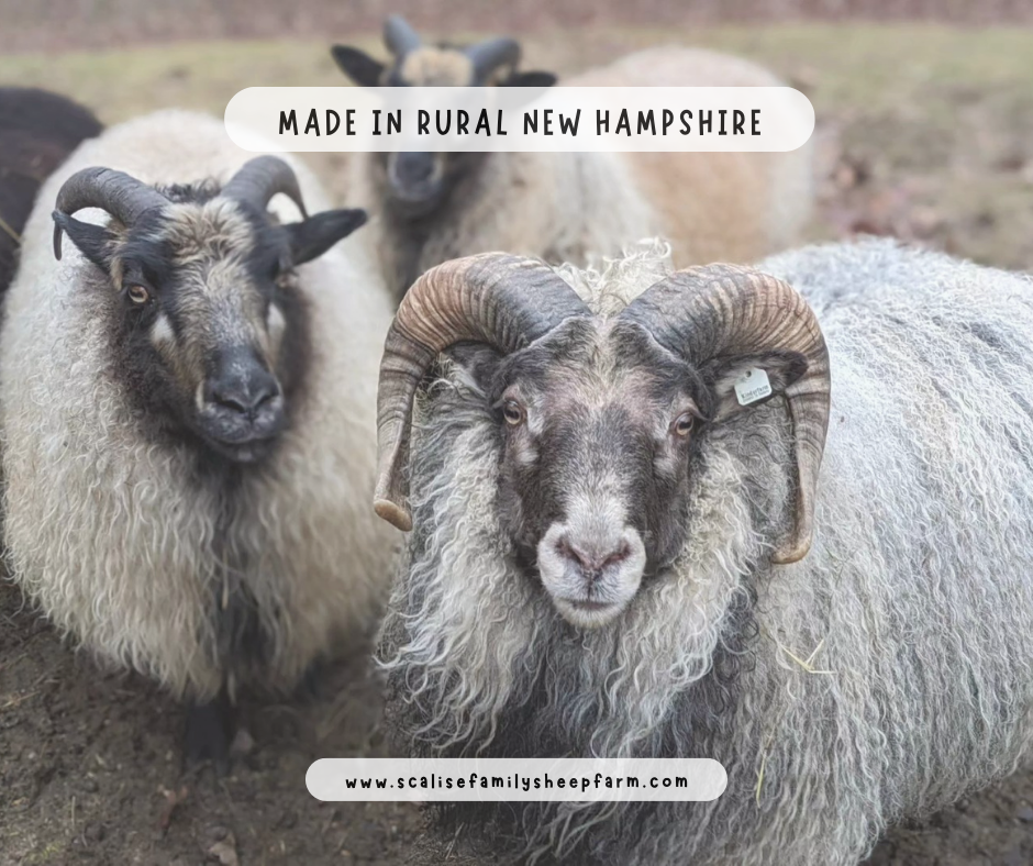 Handmade Icelandic Wool Skull Cap – Natural Warm Winter Beanie Hat