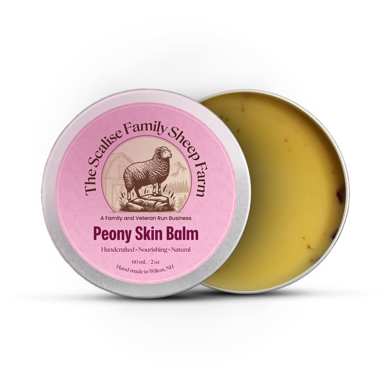 Peony Skin Balm – Natural Moisturizing Herbal Skin Balm