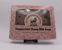 Peppermint Sheep Milk Soap – Refreshing Handmade Mint Soap