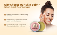 Rose Skin Balm – Natural Moisturizing Rose Herbal Balm