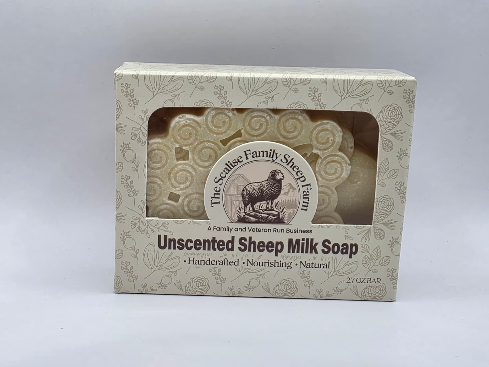 Unscented Sheep Milk Soap – Gentle Fragrance-Free Handmade Soap