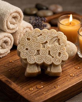 3 Wise Men Sheep Milk Soap – Frankincense & Myrrh Handmade Farm Soap