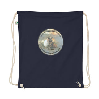 Organic cotton drawstring bag - Scalise Family Sheep Farm