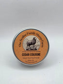 Cedar Solid Cologne – Natural Cedarwood Fragrance Balm