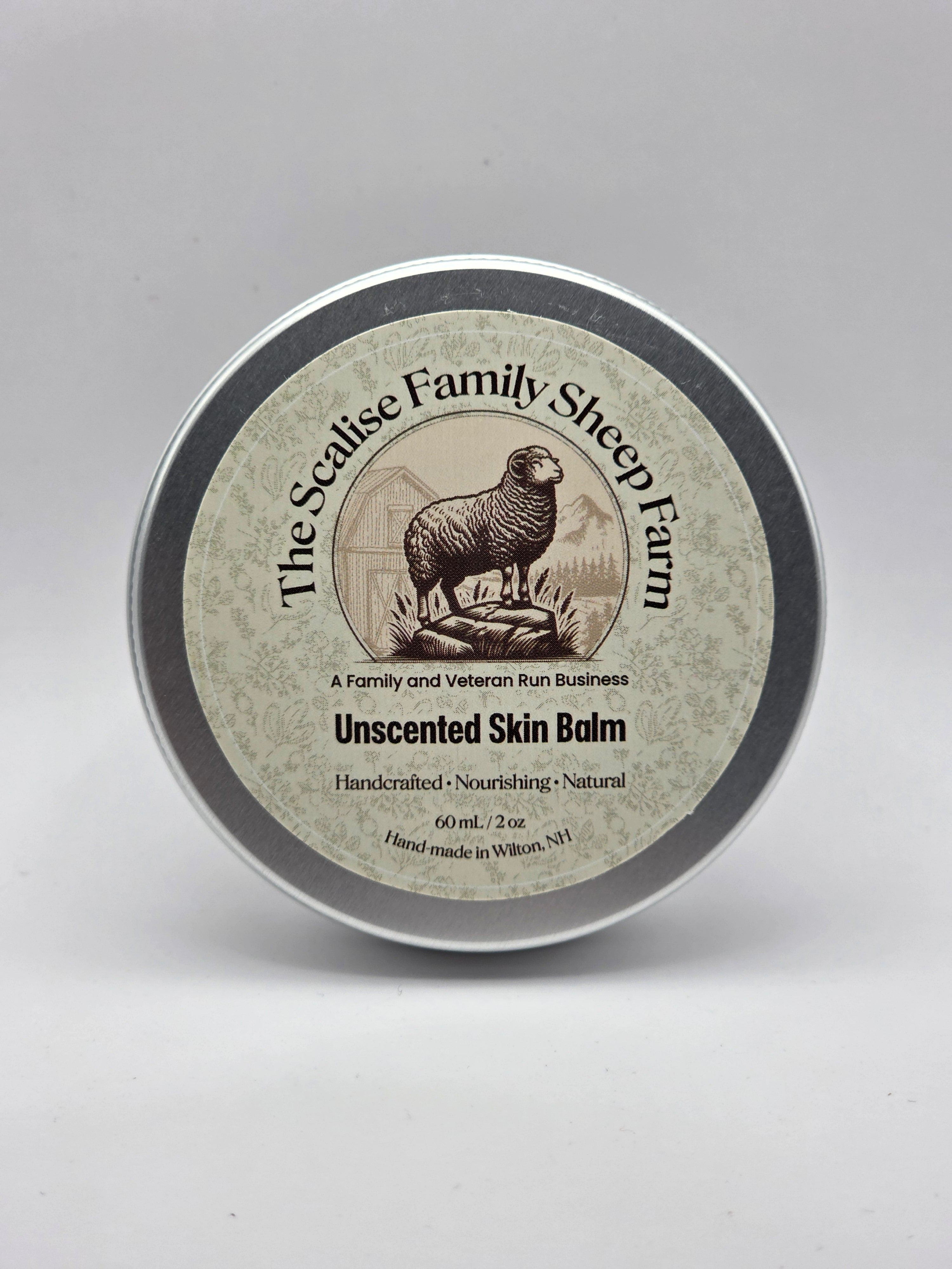 Unscented Skin Balm – Pure & Fragrance-Free Deep Moisture
