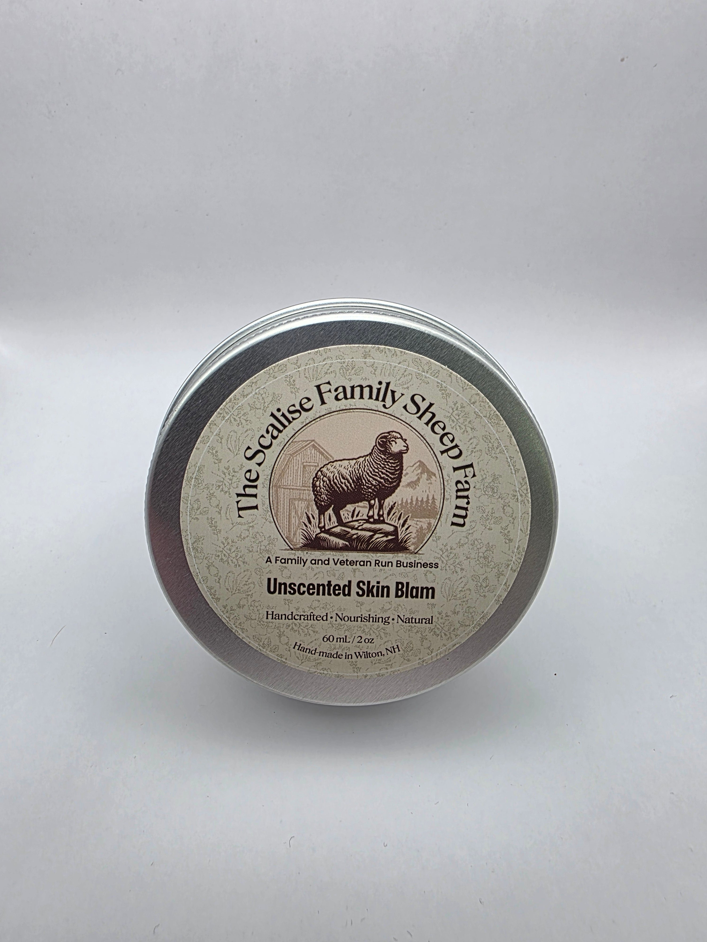 Unscented Skin Balm – Pure & Fragrance-Free Deep Moisture