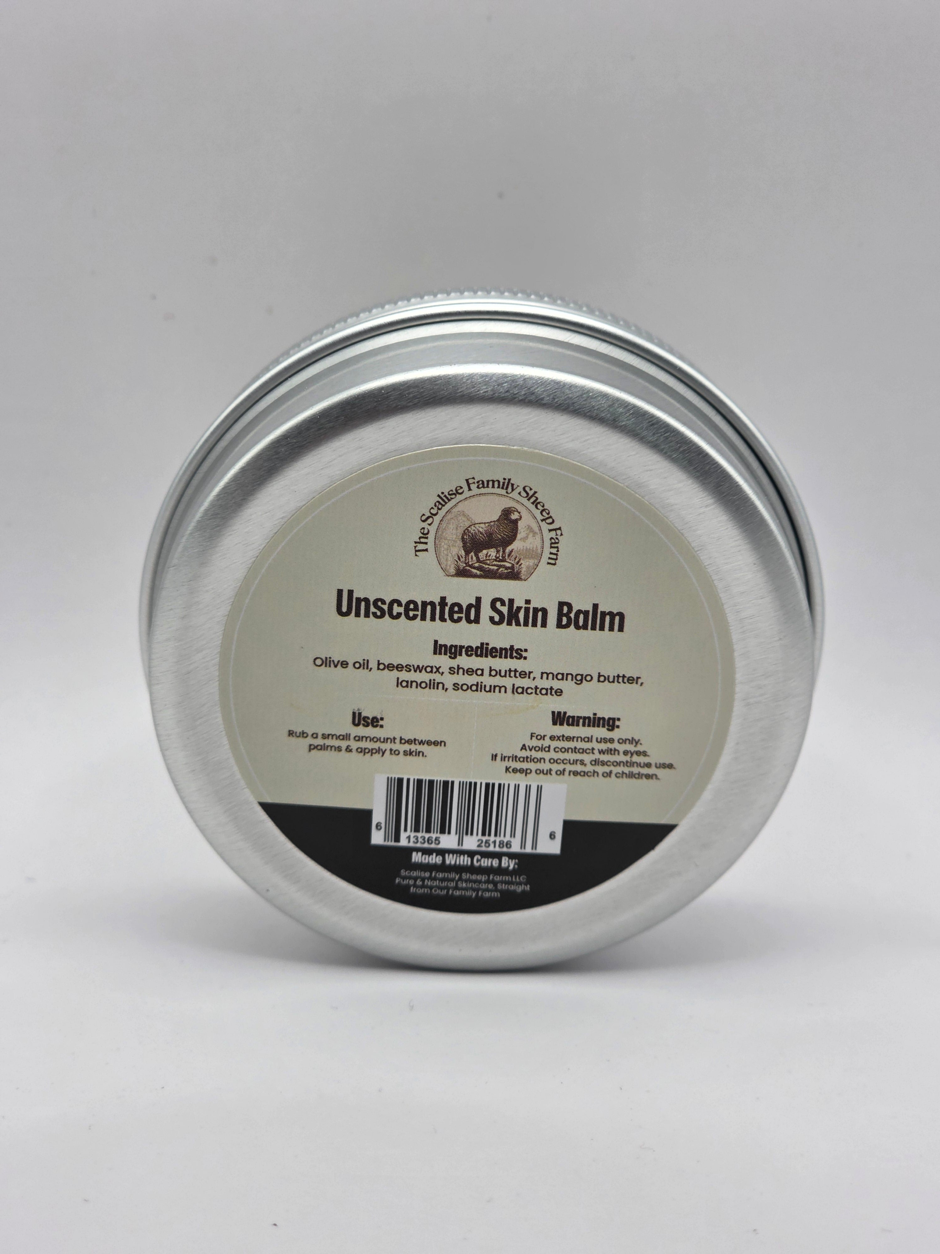 Unscented Skin Balm – Pure & Fragrance-Free Deep Moisture