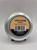 Cedar Solid Cologne – Natural Cedarwood Fragrance Balm