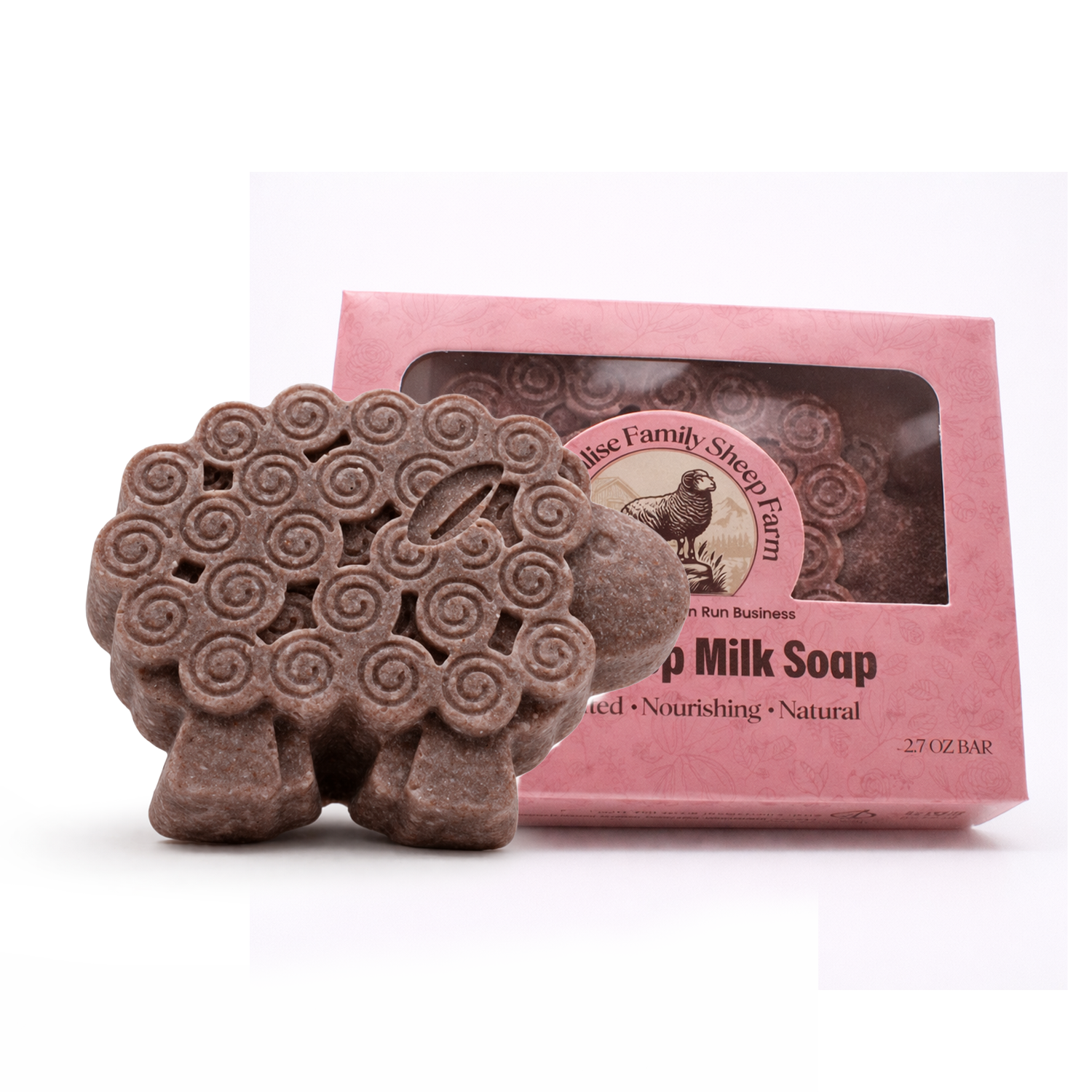 Rose Sheep Milk Soap – Handmade Natural Moisturizing Rose Soap