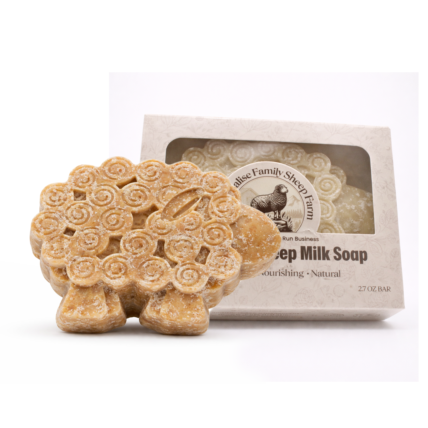 Skincare+ Sheep Milk Soap – Frankincense, Turmeric & Manuka Honey