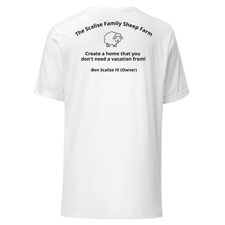 Scalise Family Sheep Farm Inspirational T-Shirt Unisex